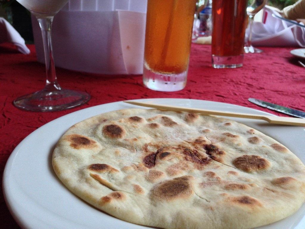 Chocolate non-bread (but naan).