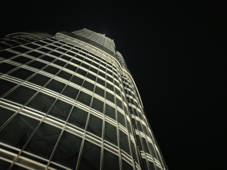 And we're still not up there..