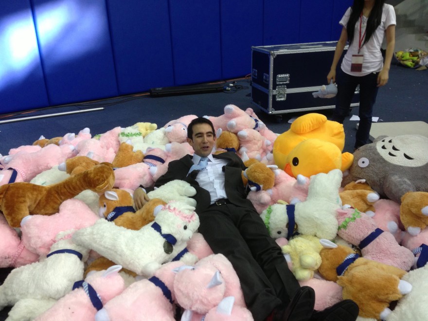 It's like floating in heaven, I assume.