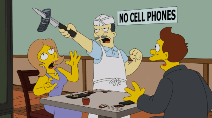 The perfectionist gene of the Japanese, according to The Simpsons.