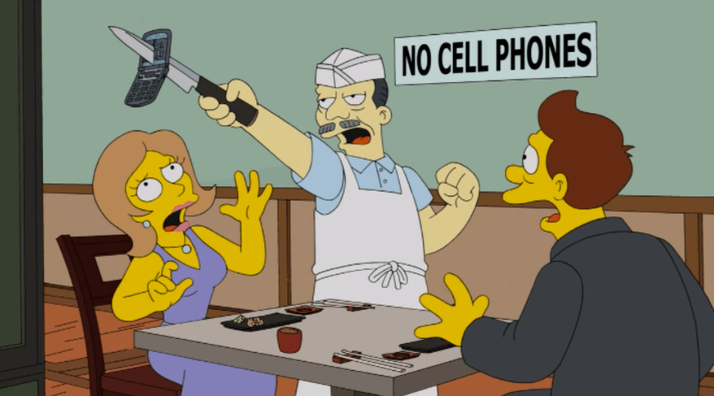 The perfectionist gene of the Japanese, according to The Simpsons.