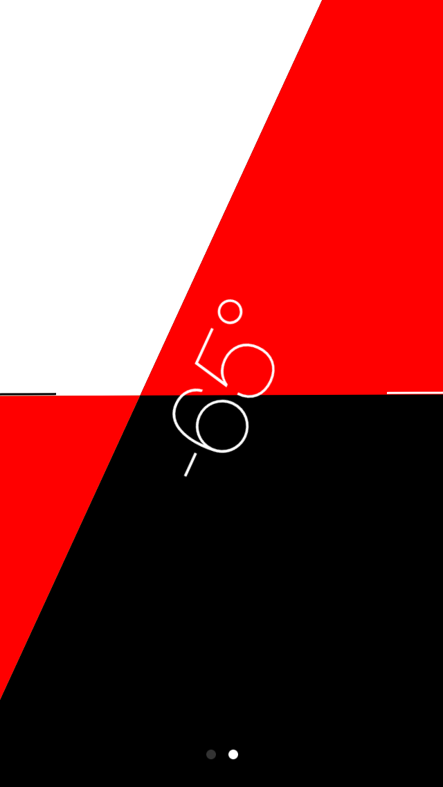 A little fun I had in the Compass app.