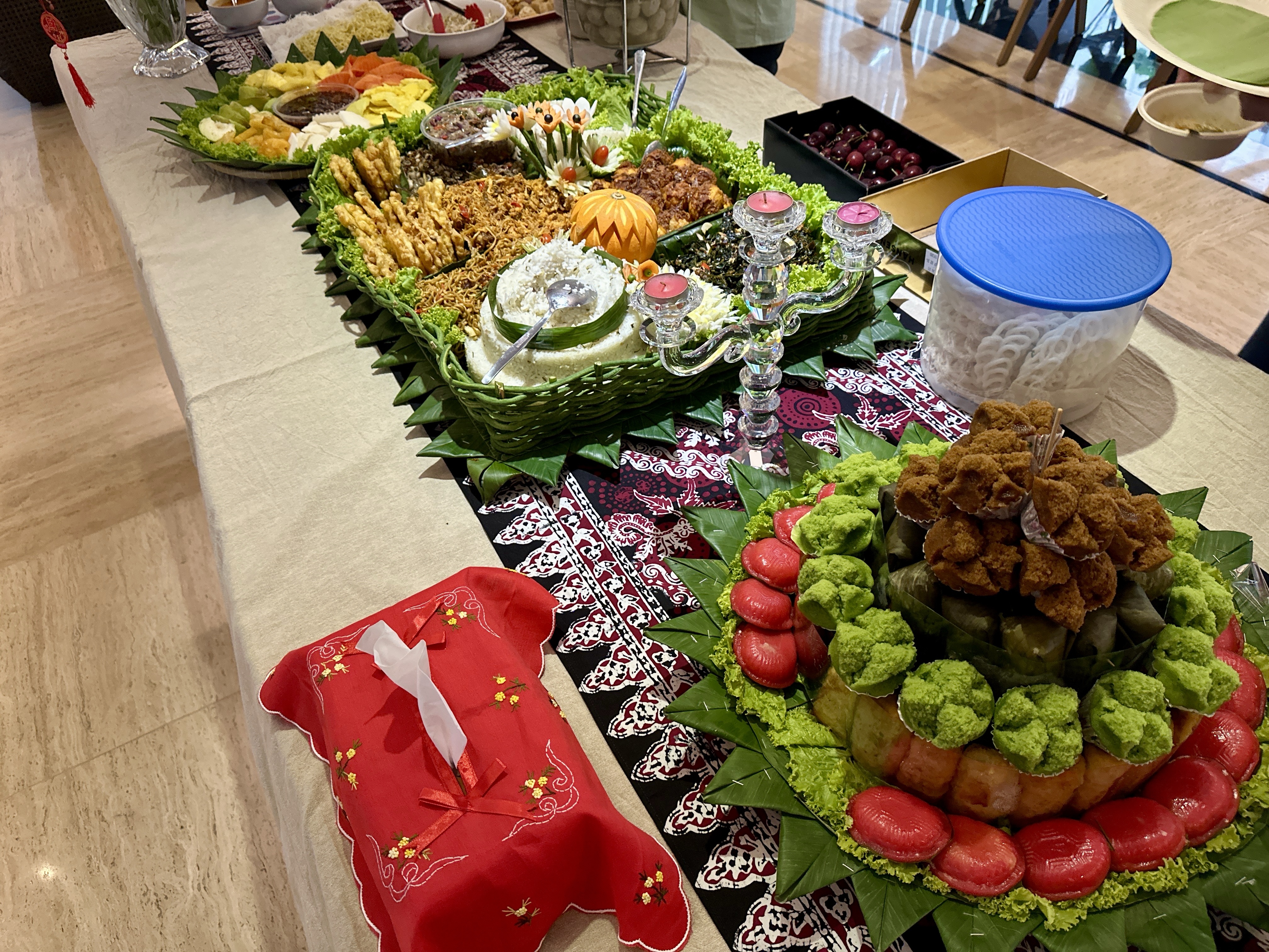 Chinese New Year Lunch Spread