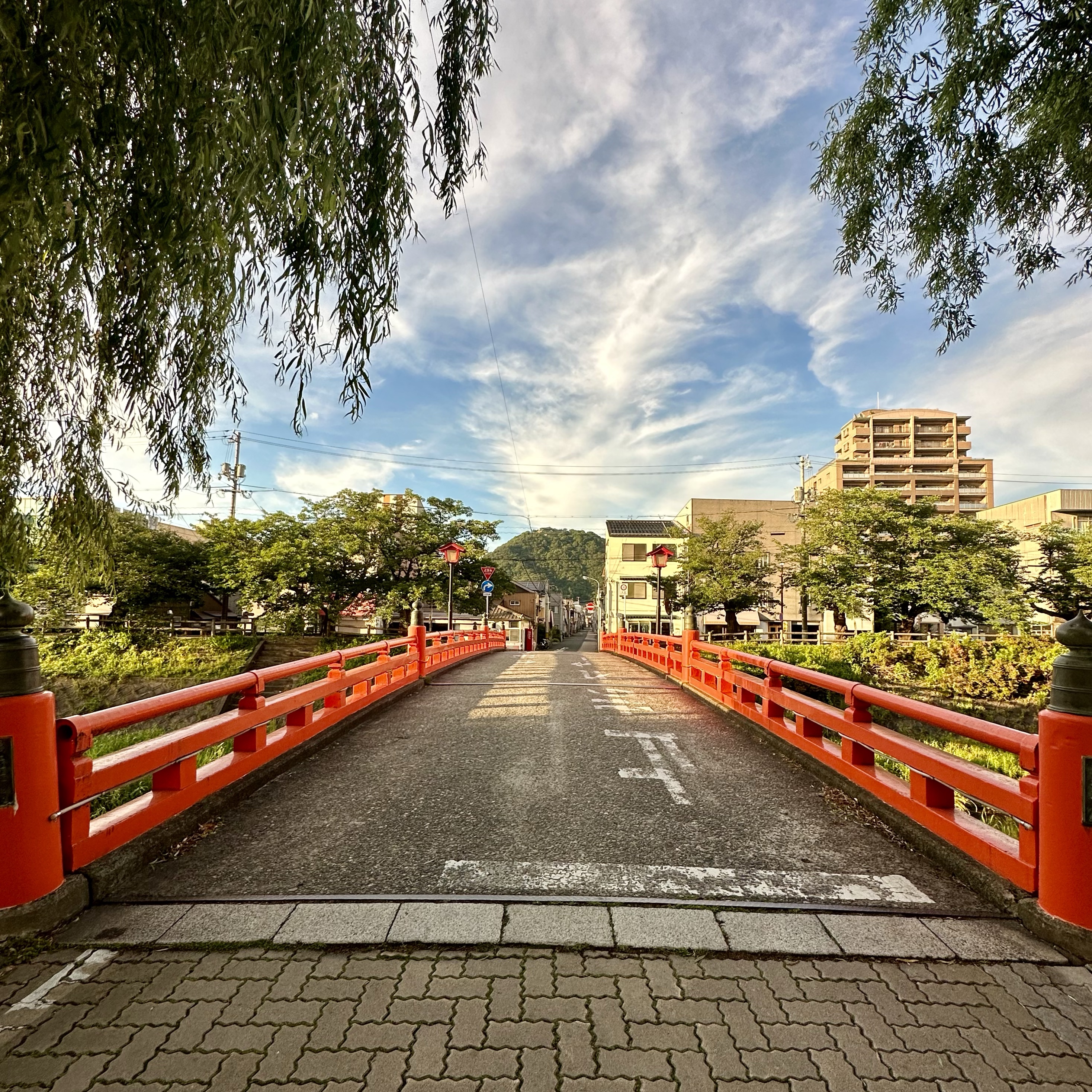 Hanami Bridge in the Summer