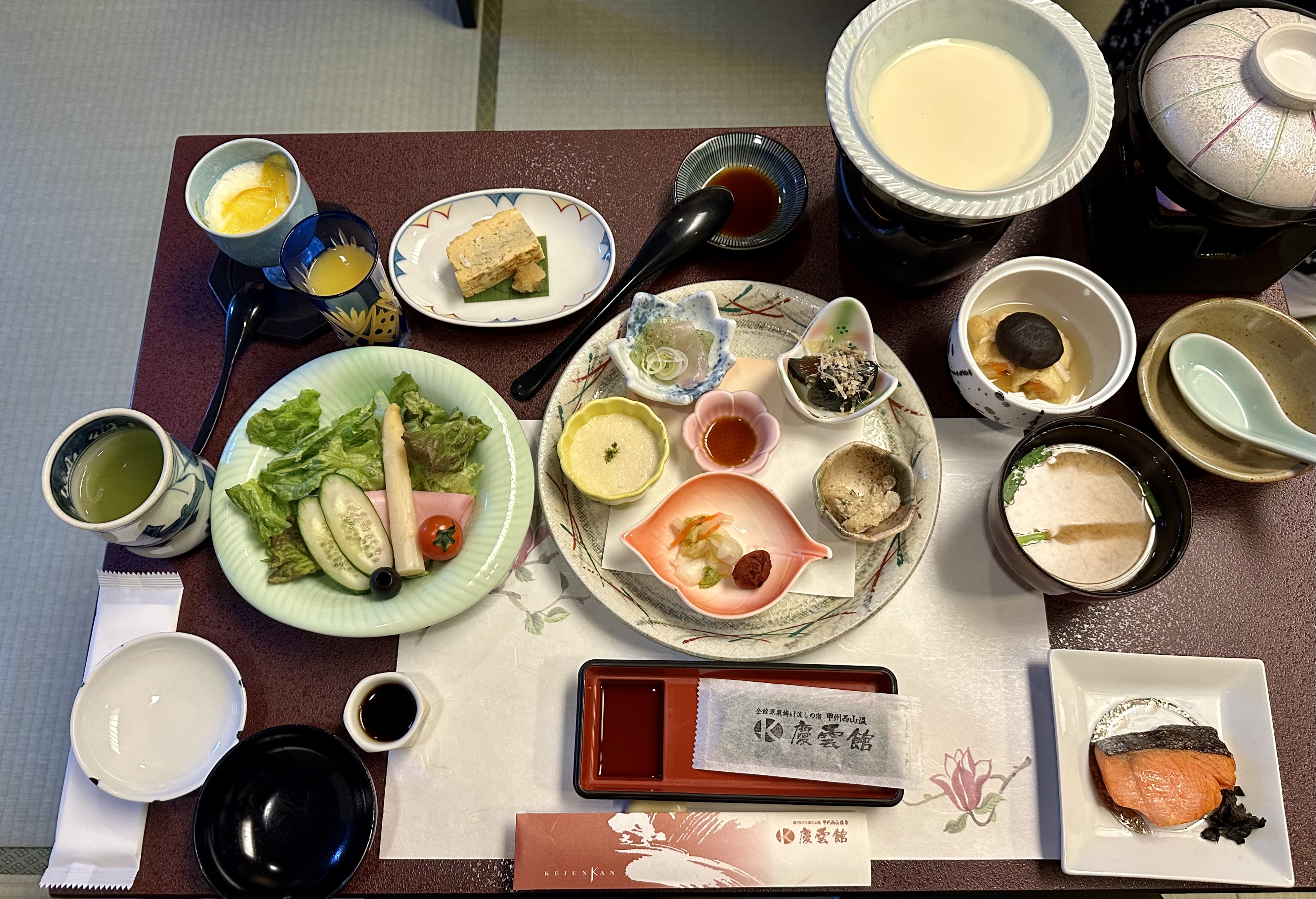 Breakfast at the Keiunkan