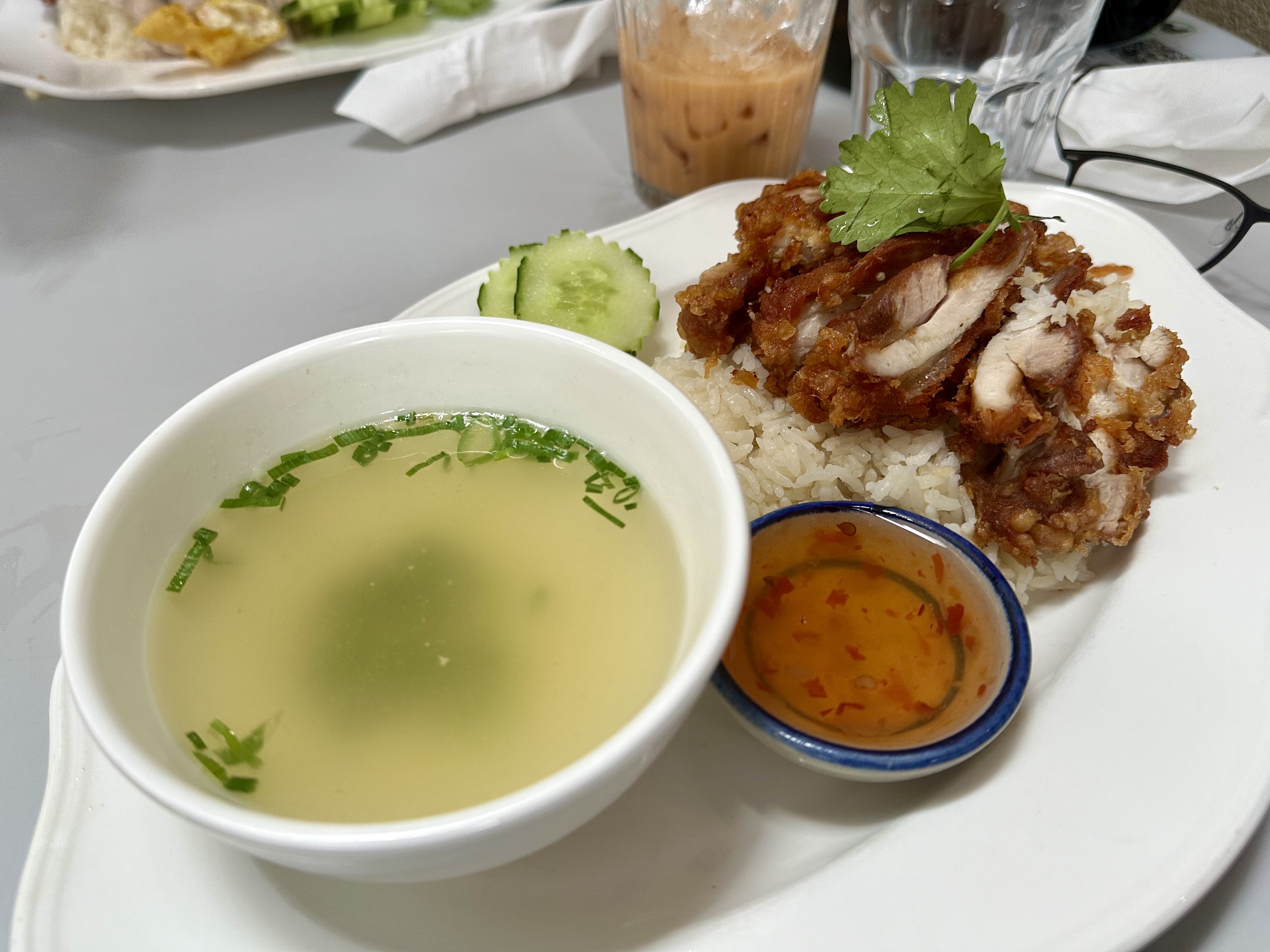 Thai Chicken Rice @ Khao Man Gai