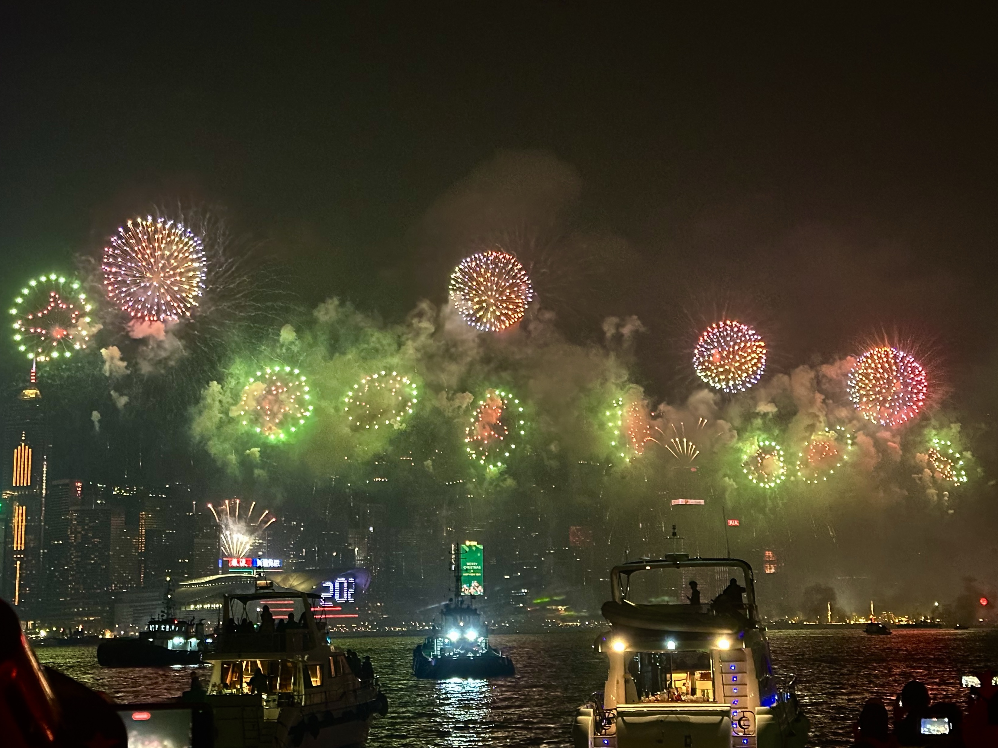 Fireworks @ Victoria Harbour