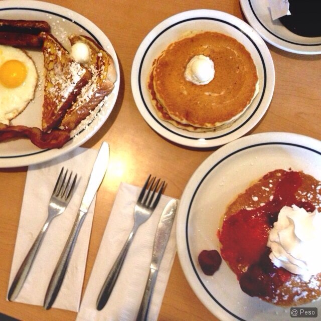 Breakfast at Denny’s