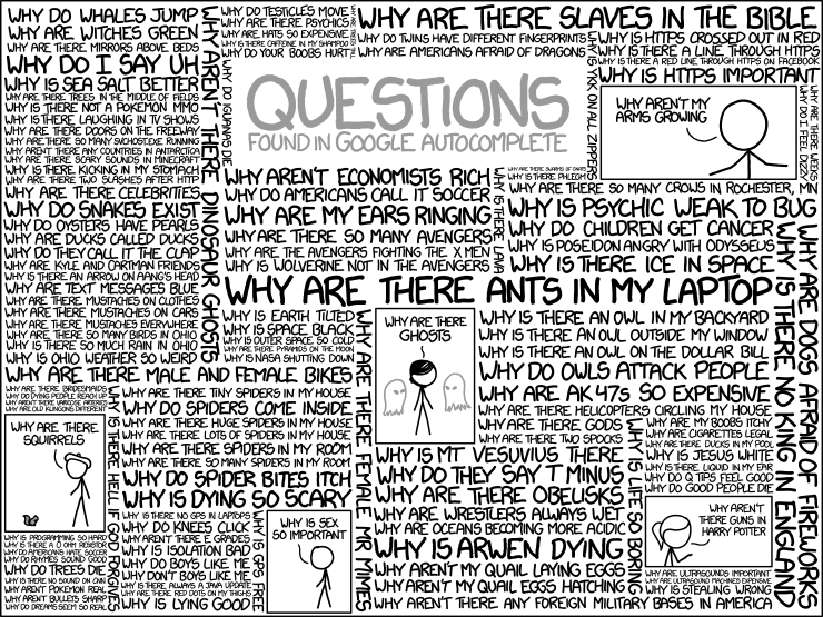 When you ask in Google…